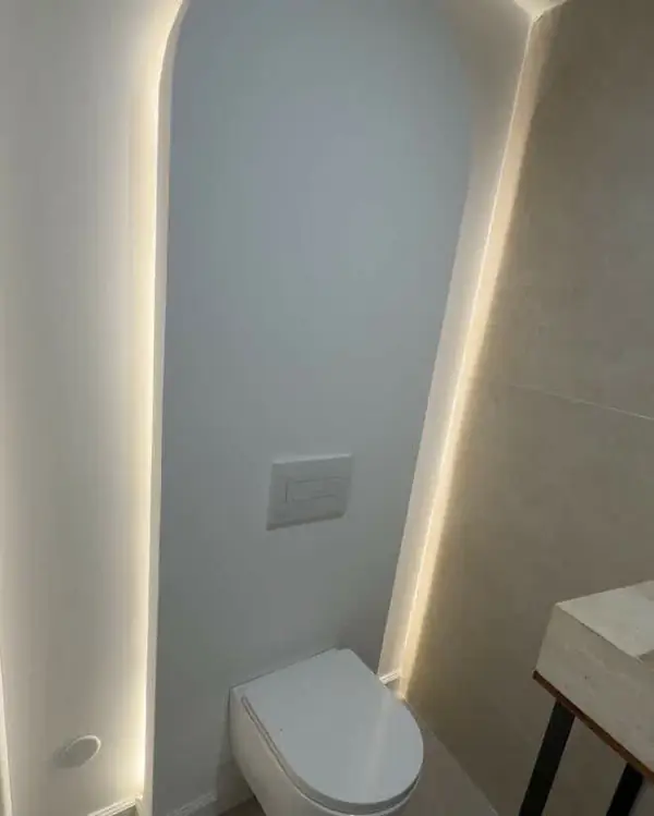 Pose d'un WC suspendu